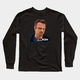 Breaking Bad - Jesse signed portrait Long Sleeve T-Shirt